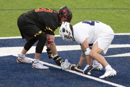 Lacrosse Faceoff: Maryland at Penn State 2021, by PSU Daily Collegian.